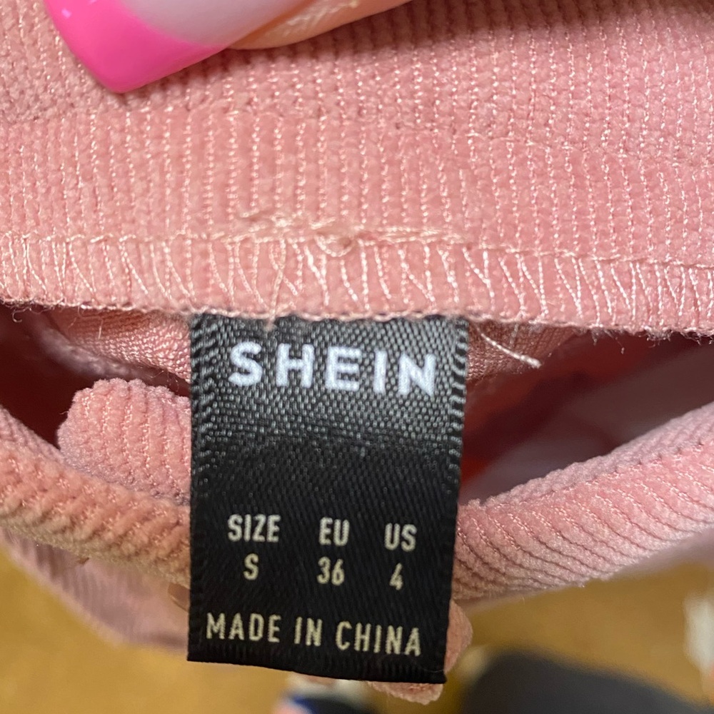 Women’s Size S Pink Corduroy Pants - Picture 3 of 3